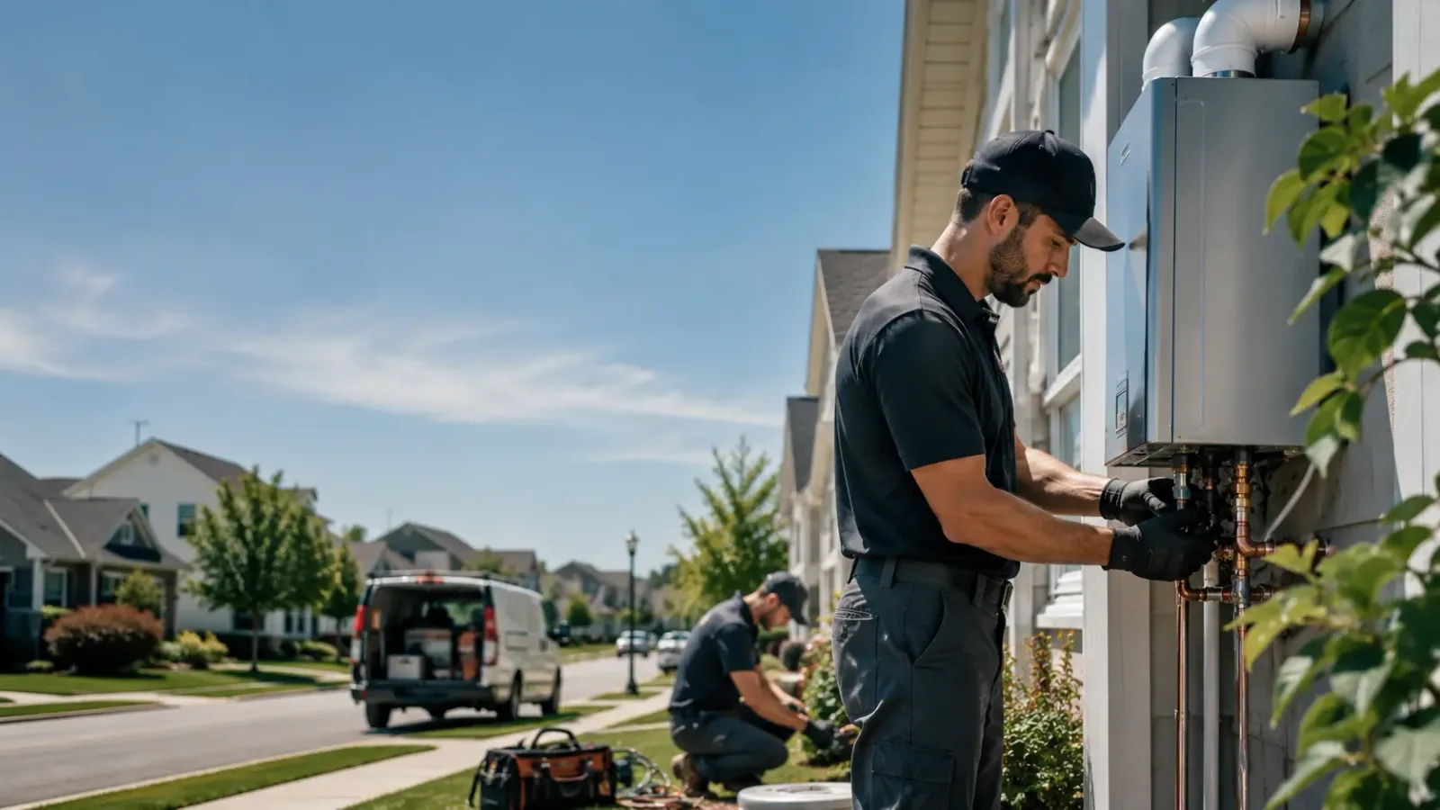 Tankless Water Heater Installation in Medway, ME